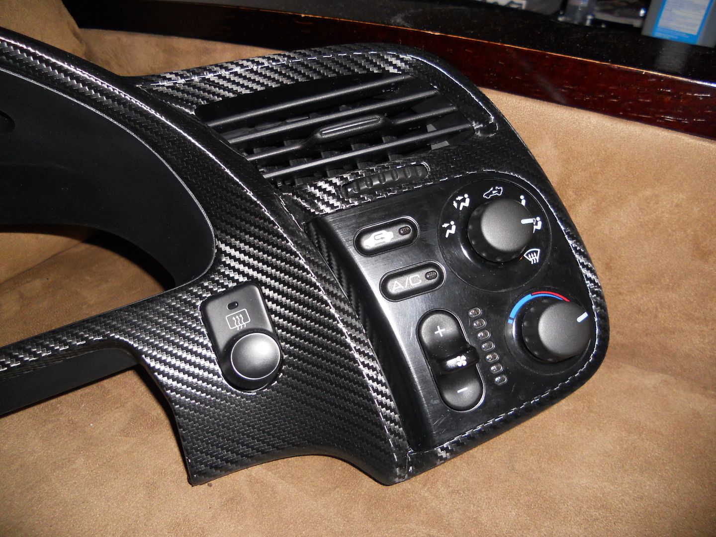 Honda S2000 Carbon Fiber Wrapped Interior Trim 3m 1080 WuWraps! 9 Photo